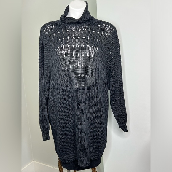 New Casa Kaos Oversized Mock Turtleneck Sweater - Picture 1 of 6